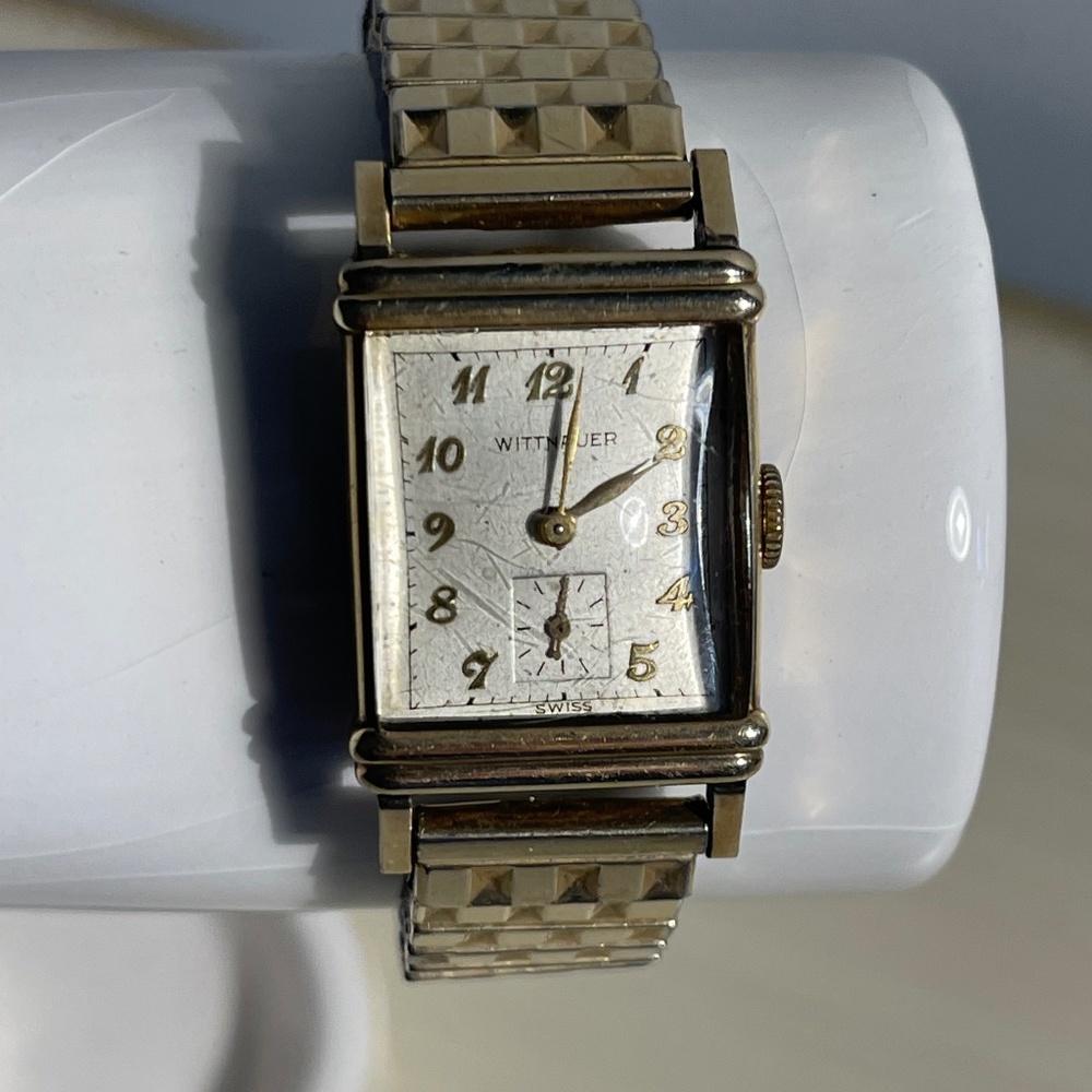 Women's Vintage Wittnauer -Stainless Back- 1/20 10KT Gold Filled -Speidel Band